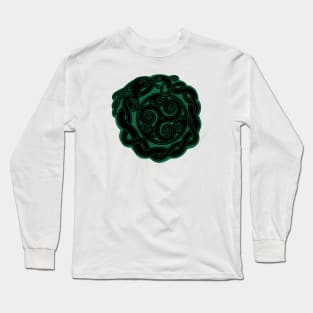 Jormungand_Green Long Sleeve T-Shirt